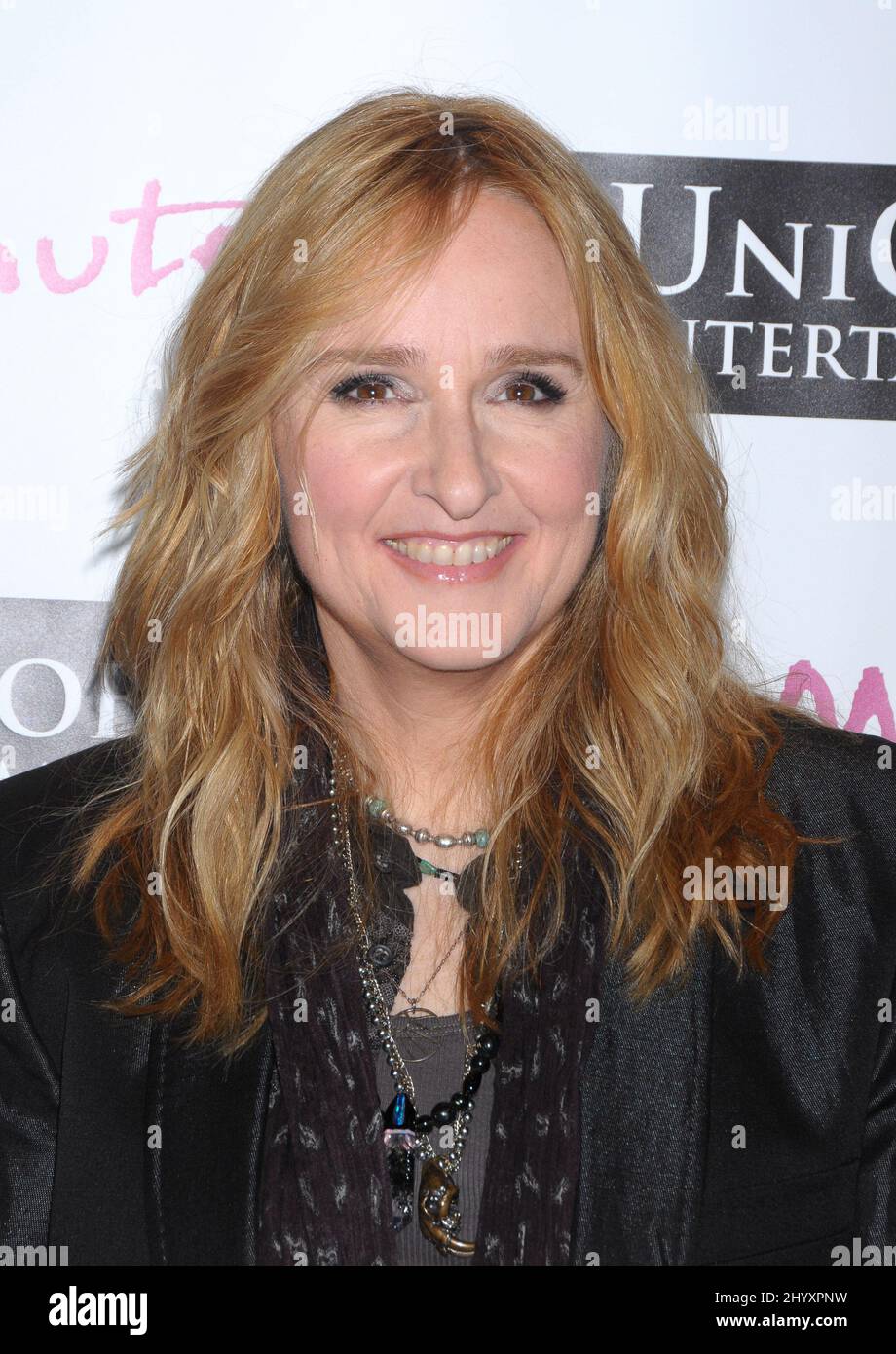 Melissa Etheridge lors de la première projection de docudrames « 1 A minute » qui soutient Susan G. Komen for the Cure, qui s'est tenue au Fletcher Jones Auditorium de l'université de Woodbury, en Californie Banque D'Images