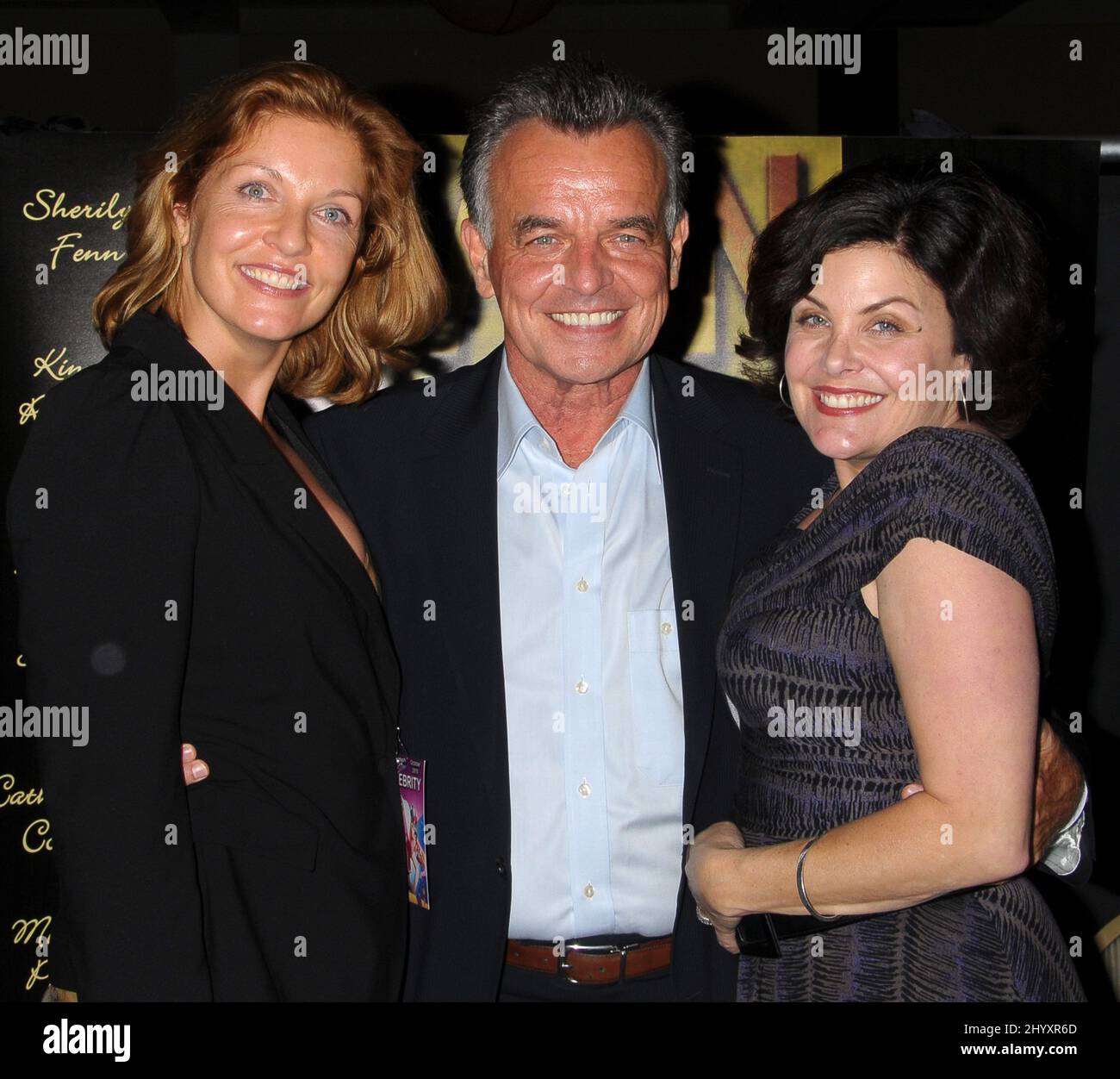 Sheryl Lee, Ray Wise et Sherilyn Fenn au « Hollywood Show », à l'automne 2010, au Burbank Airport Marriott Hotel & Convention Center, à Burbank, en Californie Banque D'Images