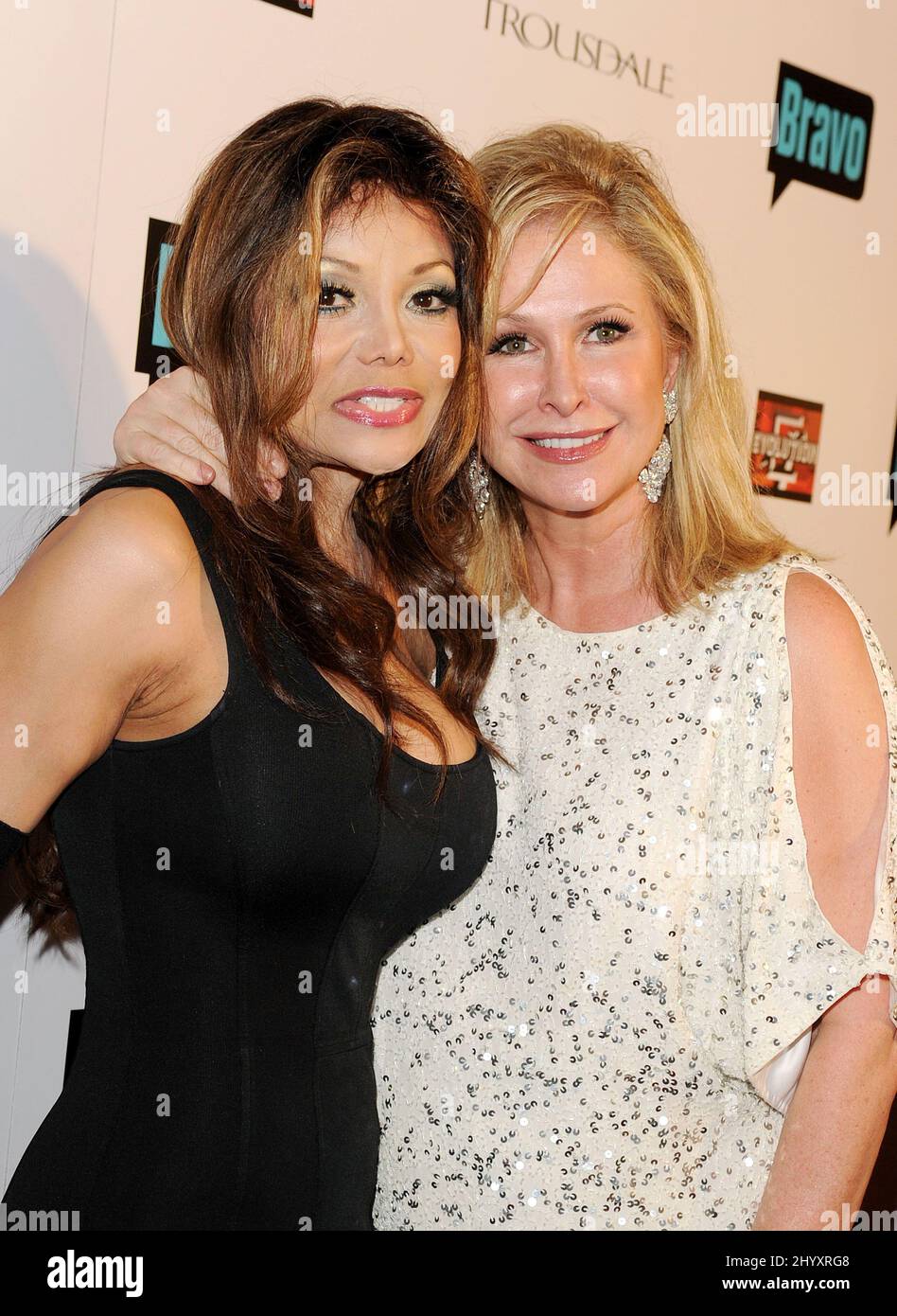 Latoya jackson and kathy hilton Banque de photographies et d’images à