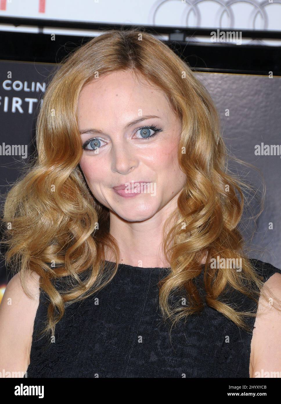 Heather Graham lors de la projection du « King's Speech » à l'AFI Fest 2010 présentée par Audi au Grauman's Chinese Theatre, Los Angeles Banque D'Images