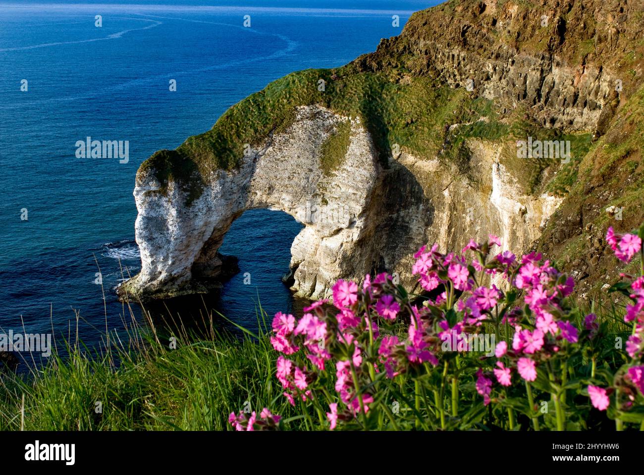 Whiterocks, Causeway Coast, Comté d'Antrim, Irlande du Nord Banque D'Images