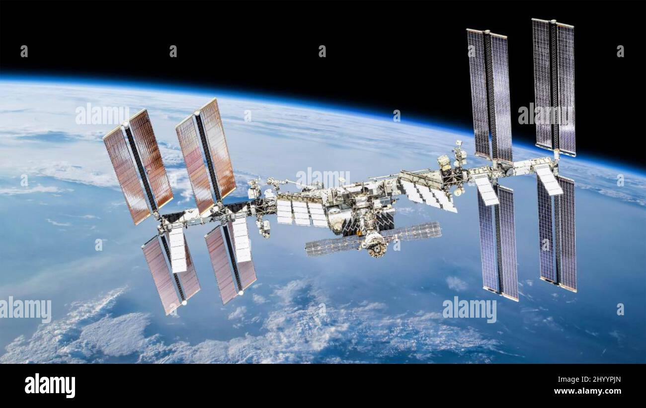 STATION SPATIALE INTERNATIONALE. Photo: NASA Banque D'Images