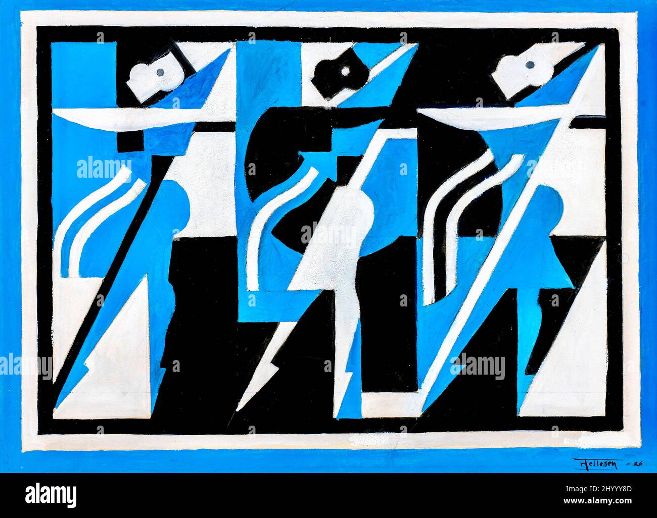 Thorvald Hellesen - composition - 1926 Banque D'Images