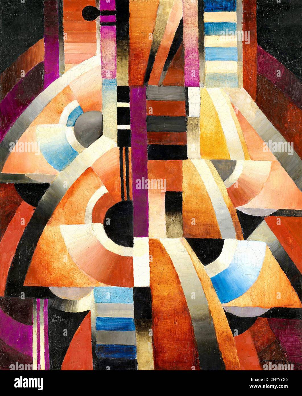 Thorvald Hellesen - Balalaika - c1916 Banque D'Images