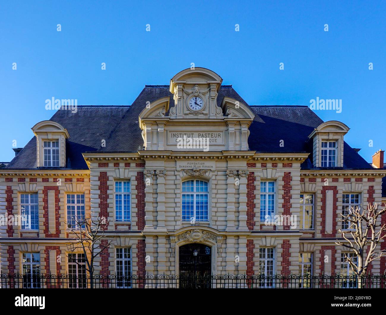 L'institut Pasteur de Paris (France) Banque D'Images