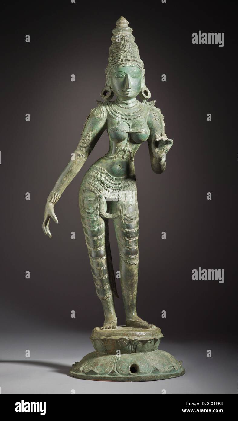 La déesse hindoue Shridevi Banque D'Images