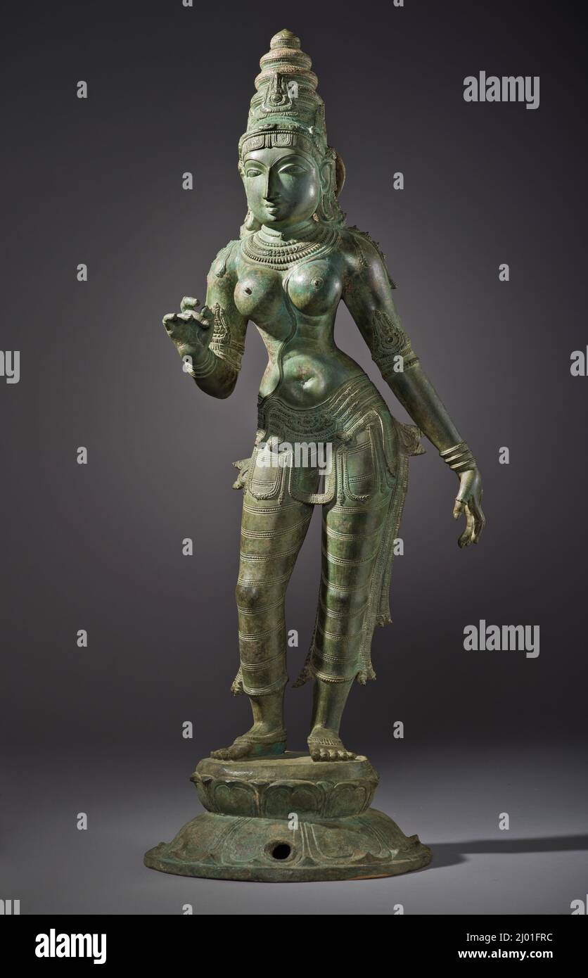 La Déesse hindoue Bhudevi Banque D'Images