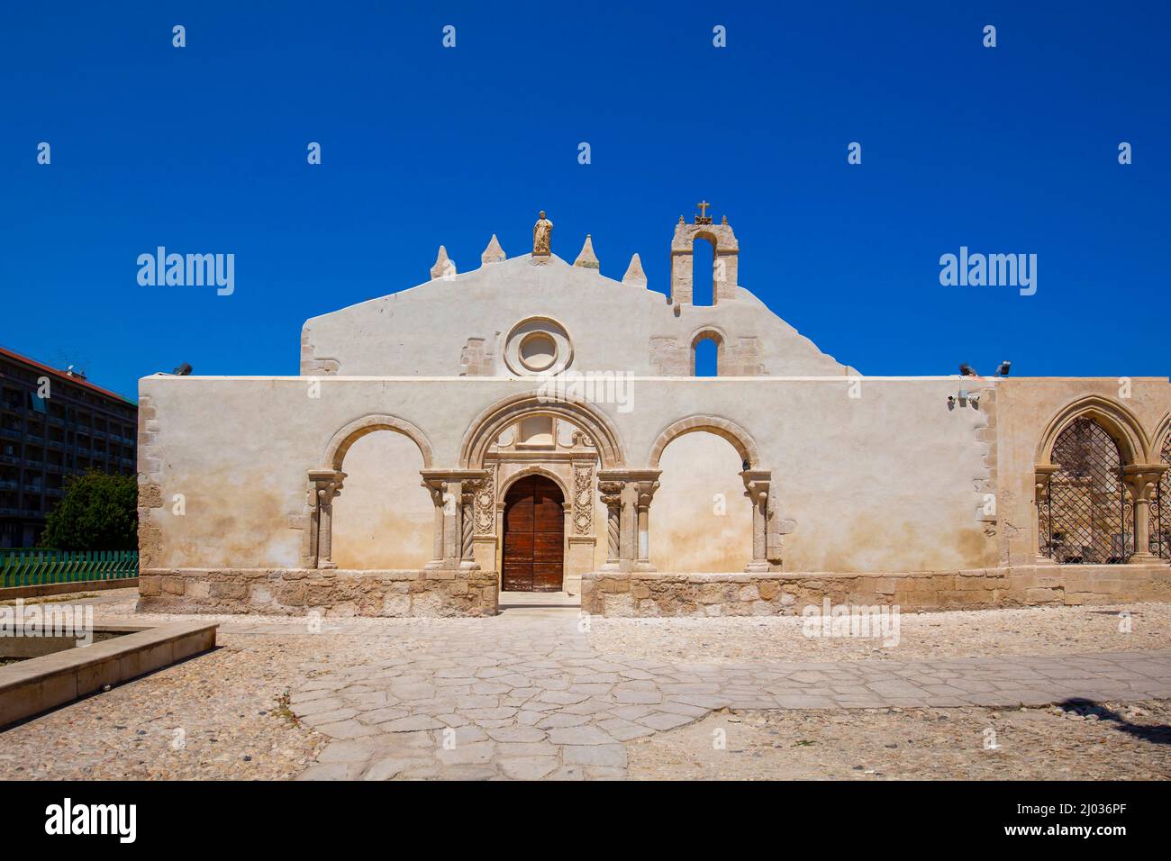 Catacombes de San Giovanni, Ortigia, Syracuse, Sicile, Italie, Europe Banque D'Images
