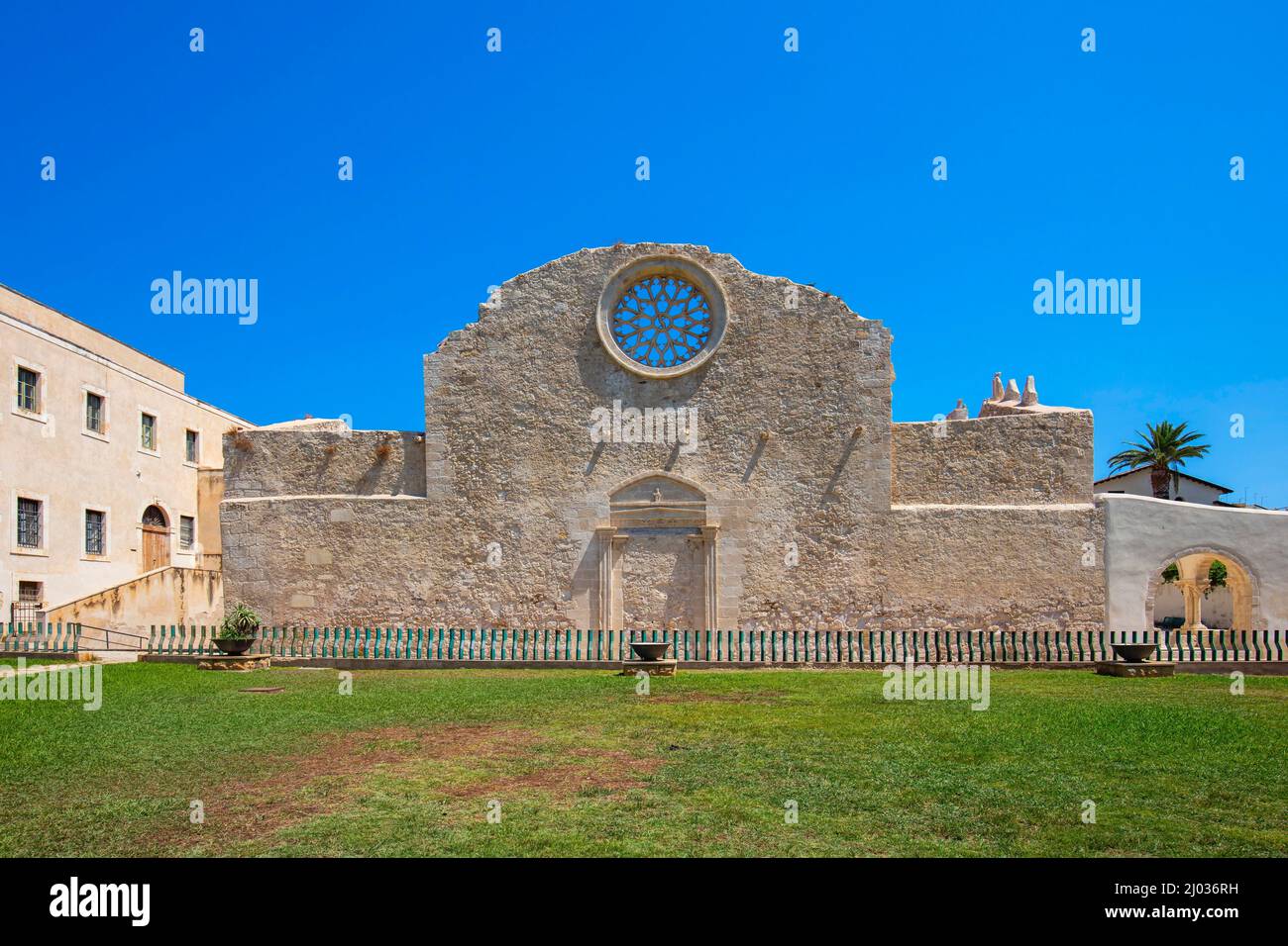 Catacombes de San Giovanni, Ortigia, Syracuse, Sicile, Italie, Europe Banque D'Images
