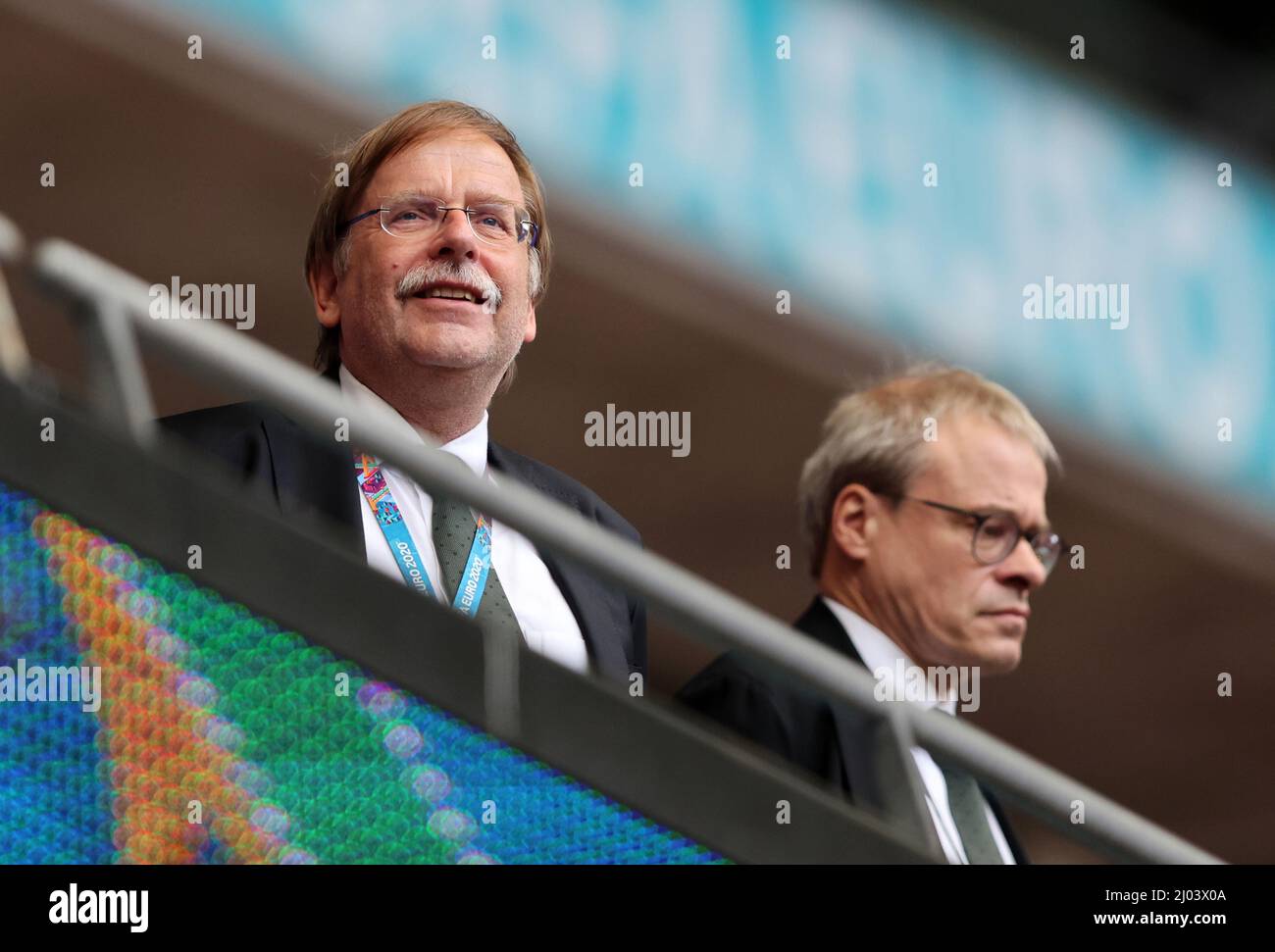 dr Rainer Koch UEFA Euro 2020 Stadion Wembley 29.6.2021 Fussball LŠnderspiel Angleterre - Allemagne Allemagne Achtelfinale © diebilderwelt / Alay stock Banque D'Images