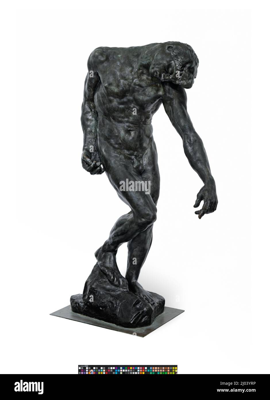 L'ombre. Auguste Rodin (France, Paris, 1840-1917). France, Paris, modélisé  pour la première fois vers 1880, agrandi vers 1901, cette coulée 1969  (Musée Rodin 6/12). Sculpture. Bronze Photo Stock - Alamy