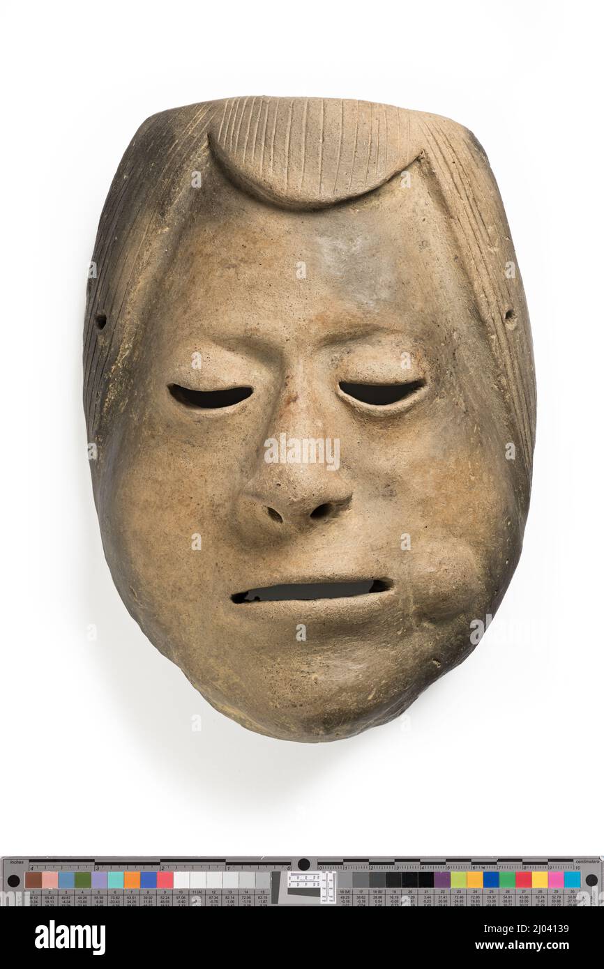 Masque représentant Coquero. Colombie, Nariño Highlands, ou Equateur, Carchi, Nariño ou Carchi, 1250–1600 CE. Céramique. Céramique Banque D'Images