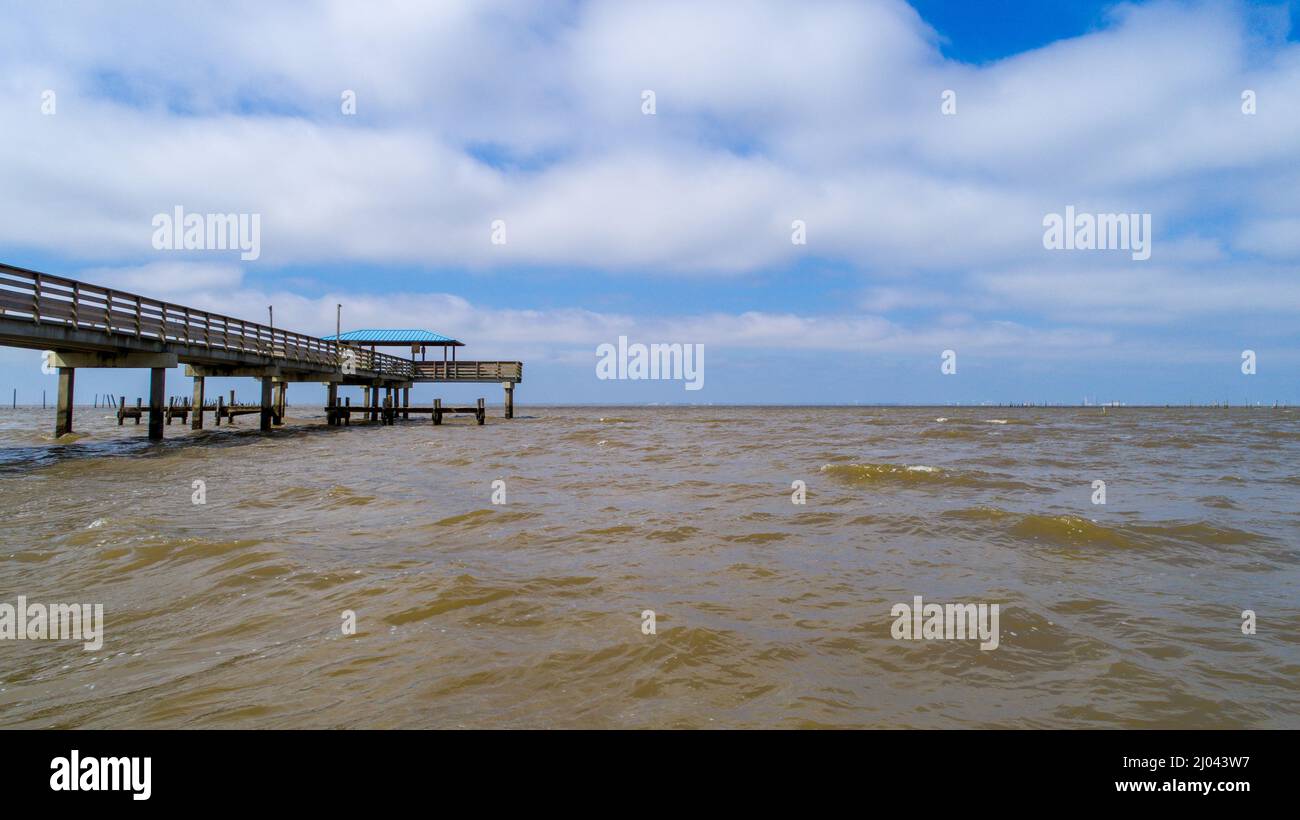 Parc MAYDAY en bord de mer sur Mobile Bay Banque D'Images Parc MAYDAY en bord de mer sur Mobile Bay Banque D'Images