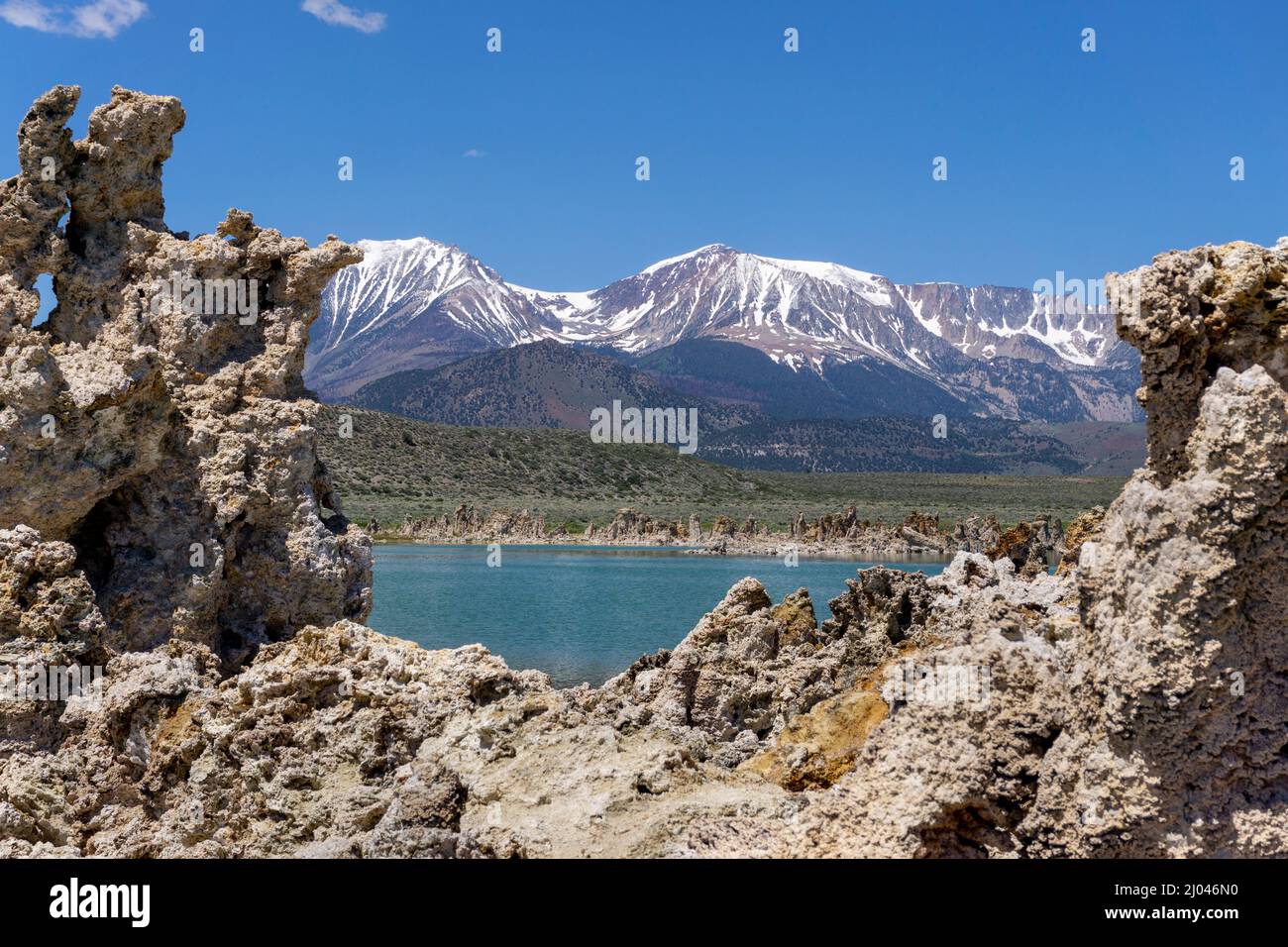 Mono Lake Nevada États-Unis Banque D'Images