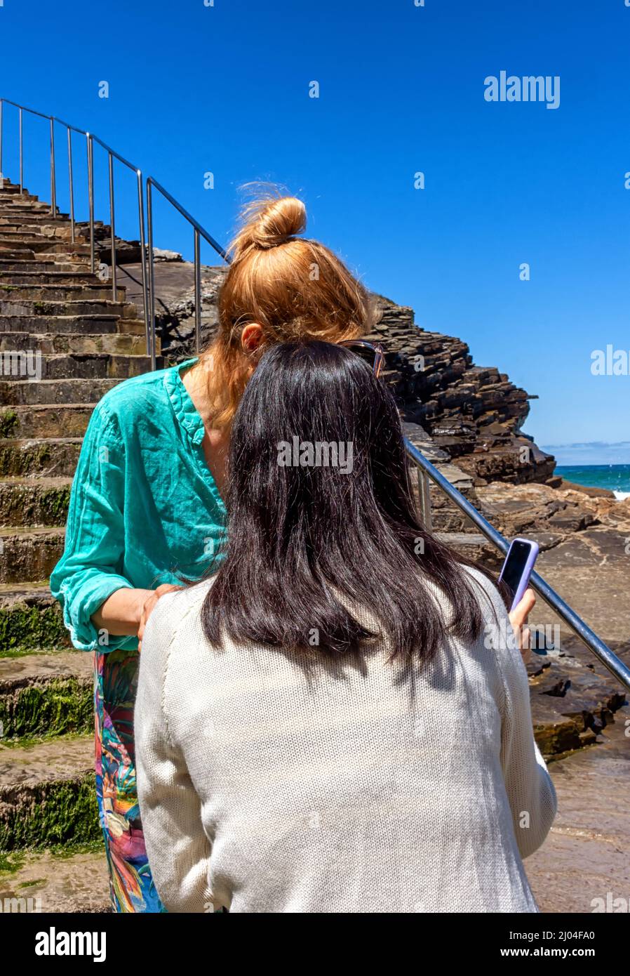 tranquilidad en el mar Banque D'Images