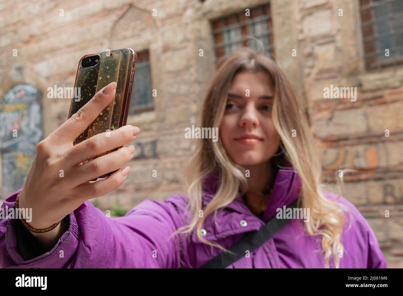 Selfie mania Banque de photographies et d'images à haute résolution - Alamy