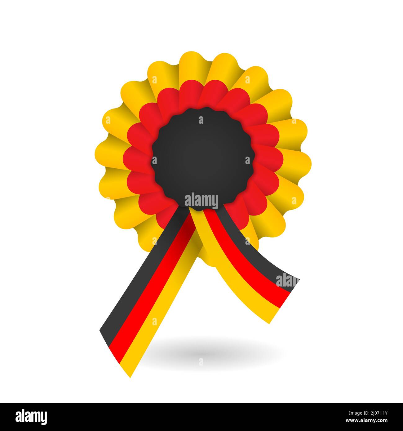 Cocarde tricolore Banque d'images vectorielles - Alamy