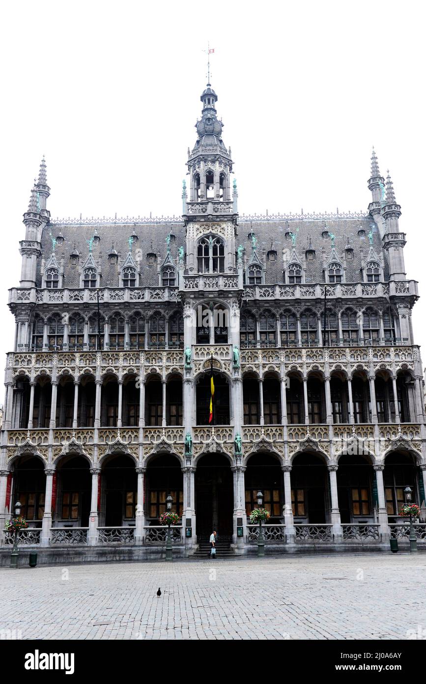 Musée de la ville de Bruxelles à la Grand place (place de la ville), Bruxelles, Belgique. Banque D'Images
