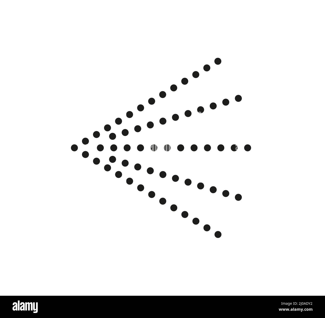 Icône de vapeur pulvérisée pour l'eau, le parfum, la peinture ou le déodorant.Brouillard de gaz ou d'aérosol.Symbole de pulvérisation.La buse vapeur s'écoule.Illustration vectorielle isolée Illustration de Vecteur