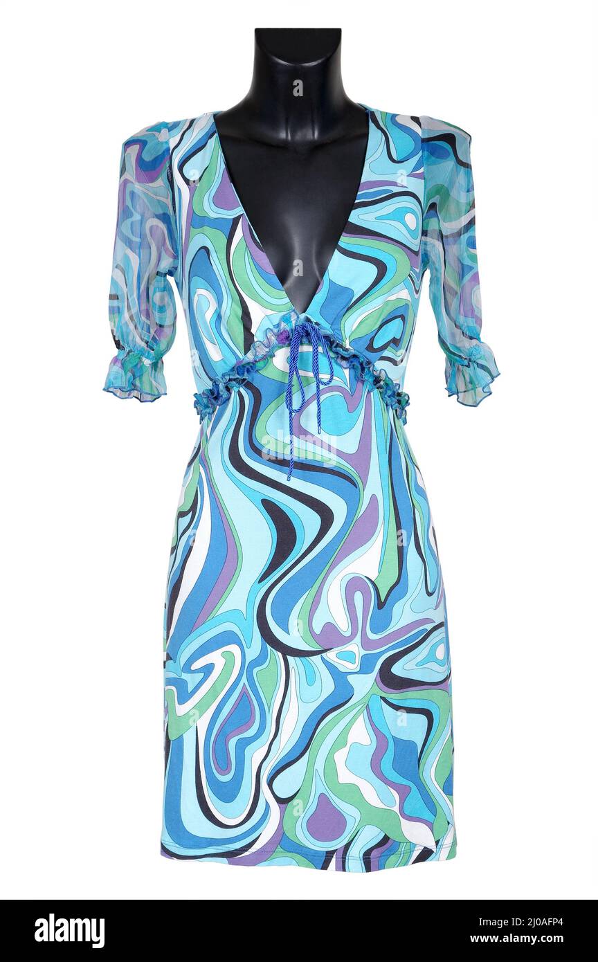 Robe féminine moderne Banque D'Images