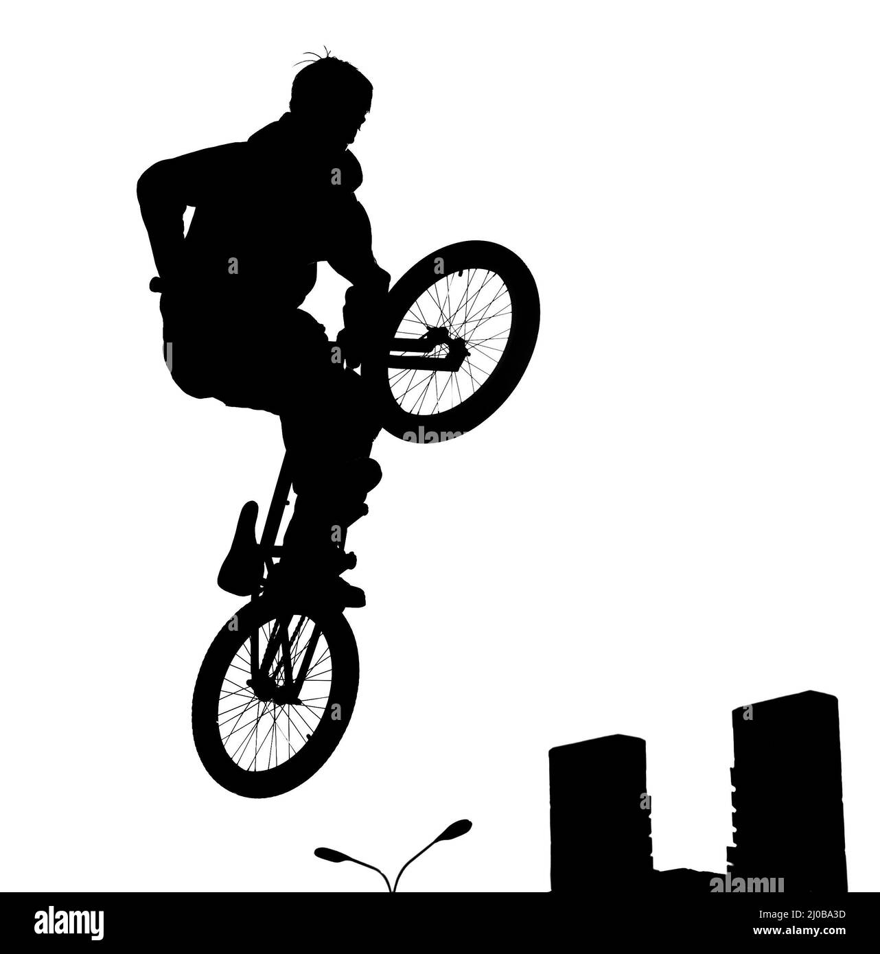 Cycliste Banque D'Images