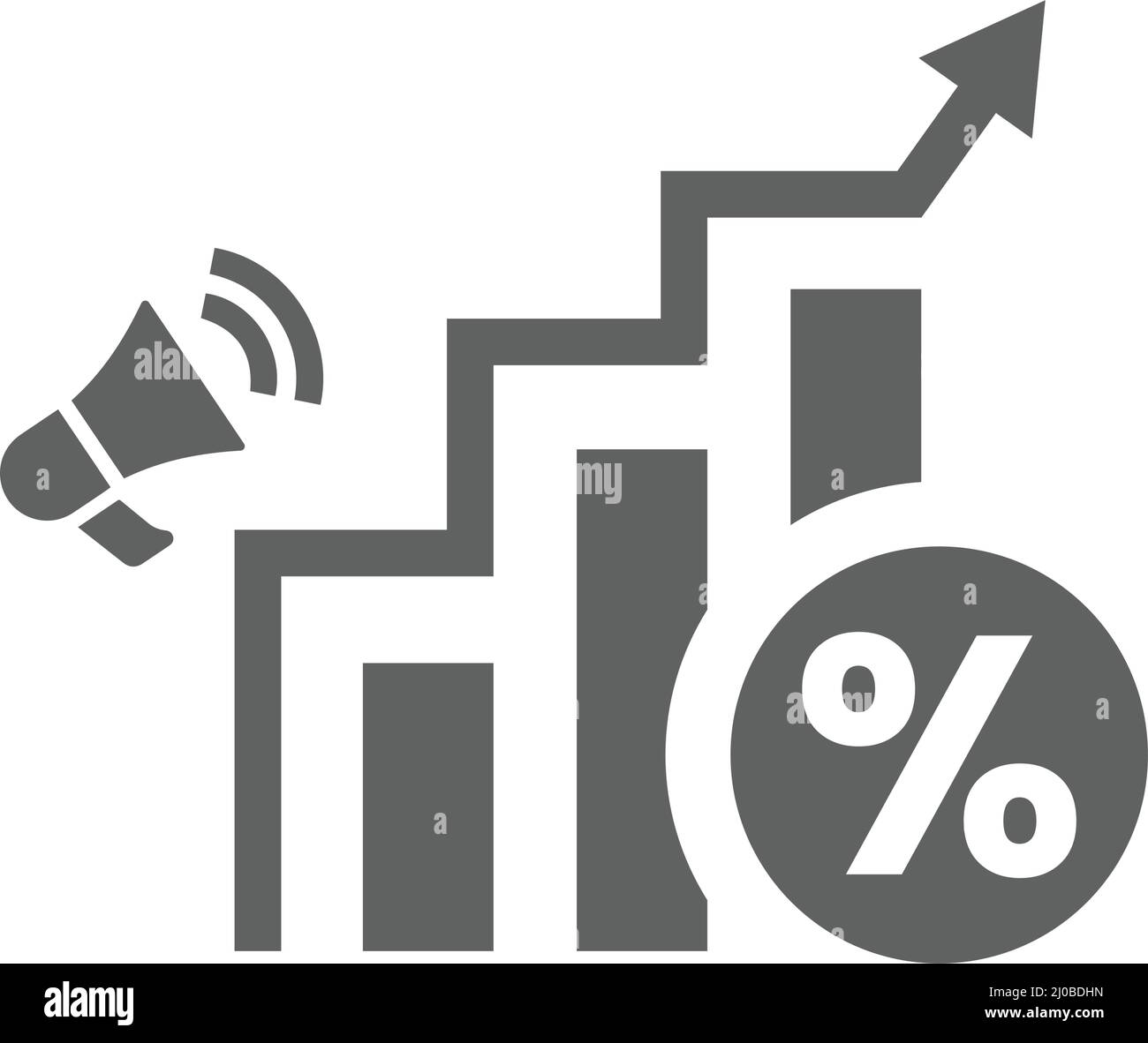 Icône de promotion payante - utilisation parfaite pour les supports d'impression, le Web, les images de stock, l'utilisation commerciale ou tout type de projet de conception. Illustration de Vecteur