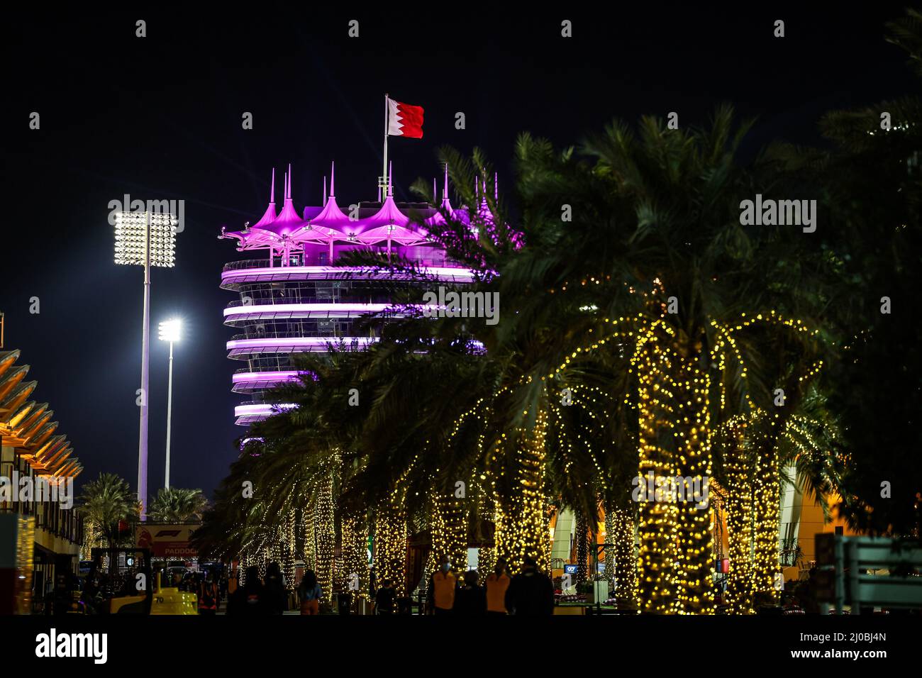 18th mars 2022, Bahreïn. Atmosphère de paddock pendant la Formule 1 Gulf Air Bahreïn Grand Prix 2022, 1st tour du Championnat du monde de Formule 1 2022 de la FIA, sur le circuit international de Bahreïn, du 18 au 20 mars 2022 à Sakhir, Bahreïn - photo: Florent Gooden/DPPI/LiveMedia crédit: Agence photo indépendante/Alay Live News Banque D'Images