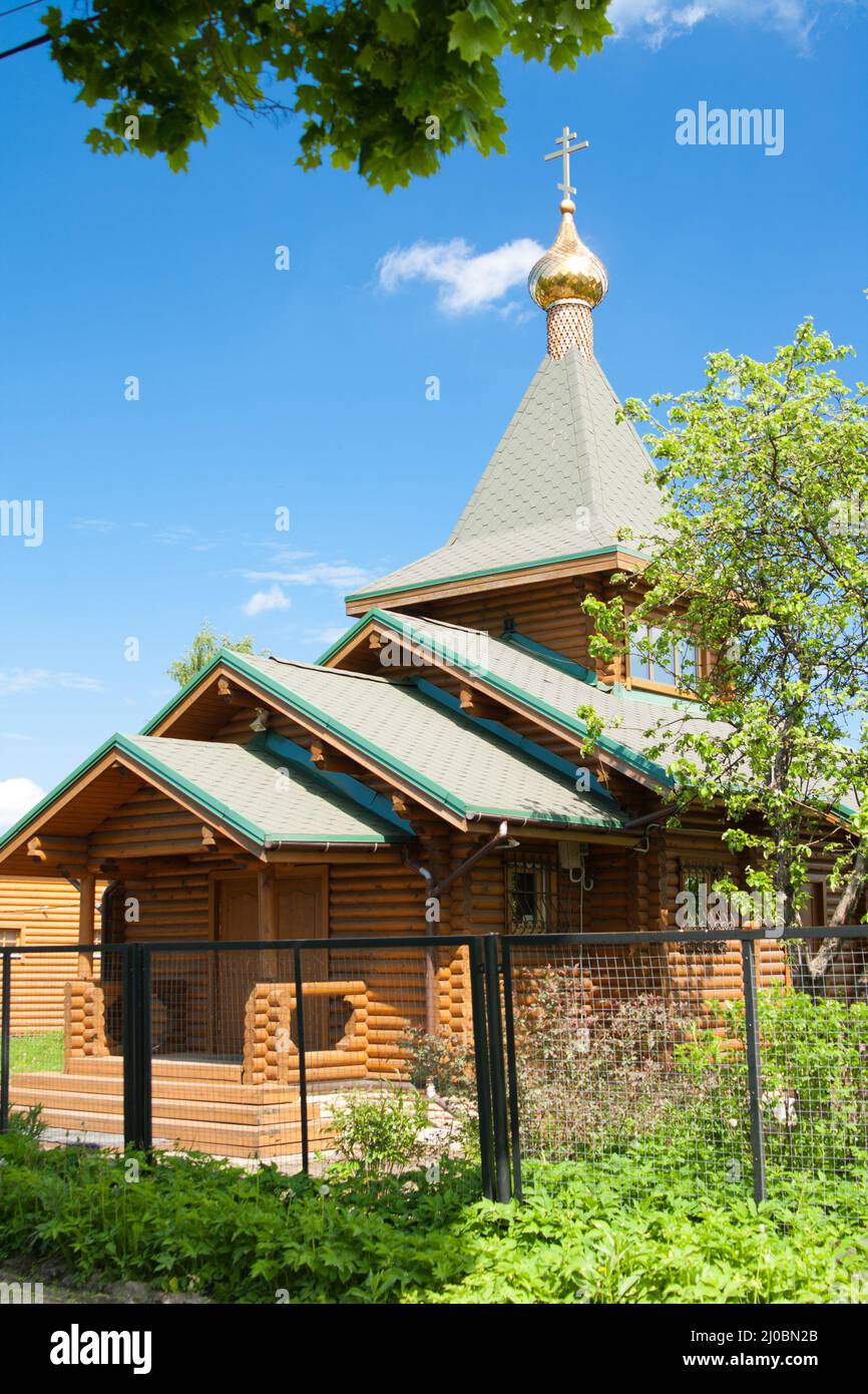 L'église Saint-Nicolas, Vsevolozhsk, oblast de Leningrad, Russie Banque D'Images