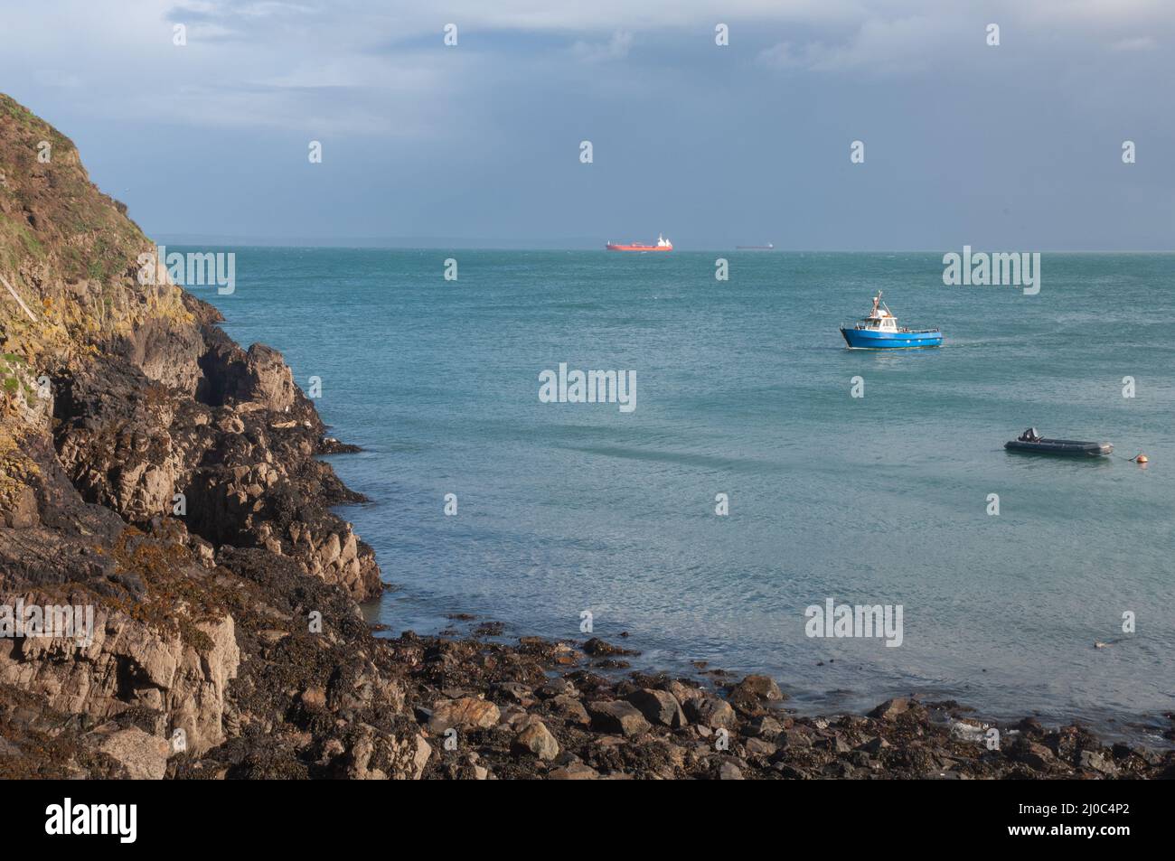 Dale Princess, North Haven, Sloker Island, Pembrokeshire, pays de Galles, ROYAUME-UNI Banque D'Images