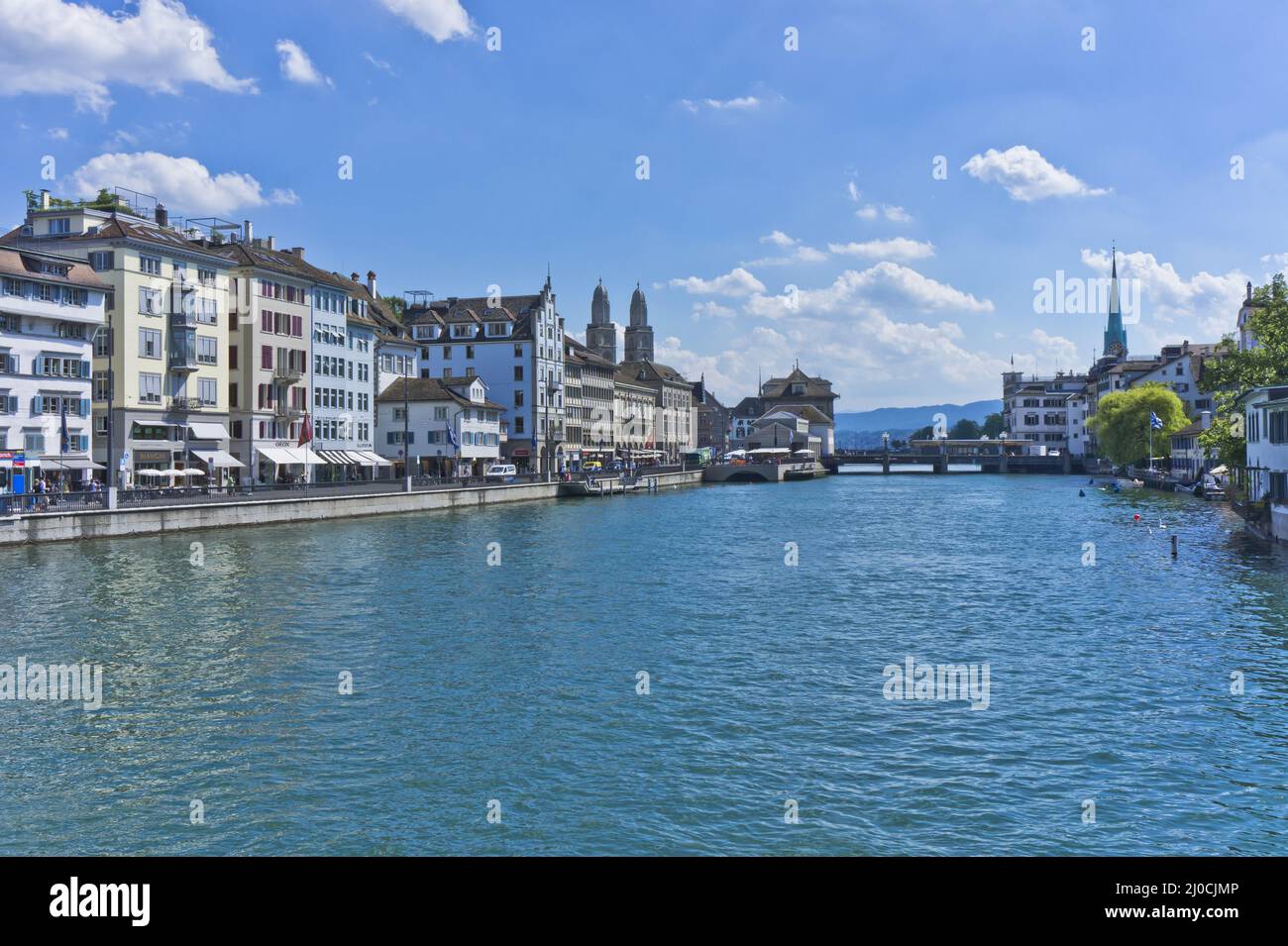 Zurich, vue sur le lac, Suisse, Europe Banque D'Images