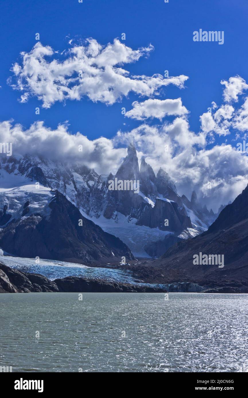 Cerro Torre, Patagonie, Argentine, Amérique du Sud Banque D'Images