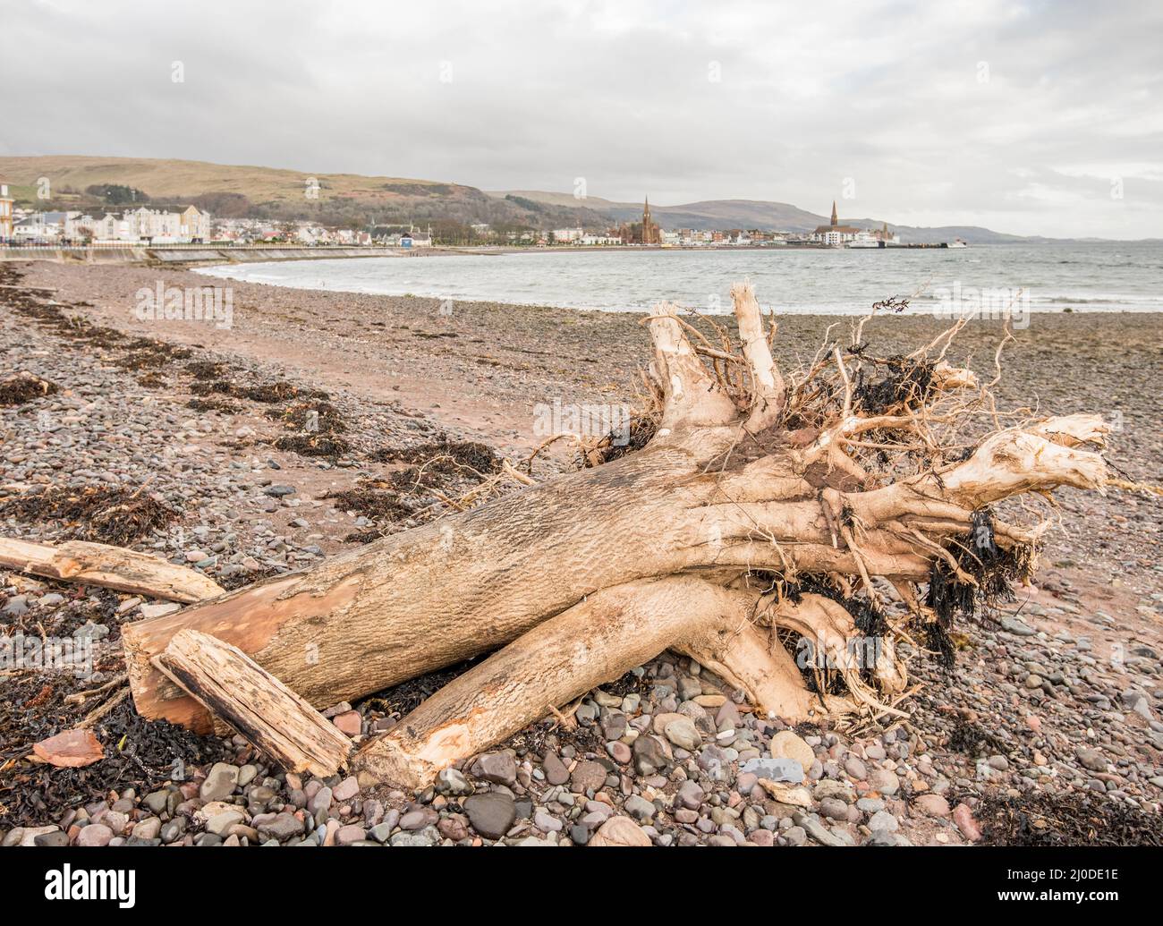 Site de la bataille de largs Banque de photographies et d’images à