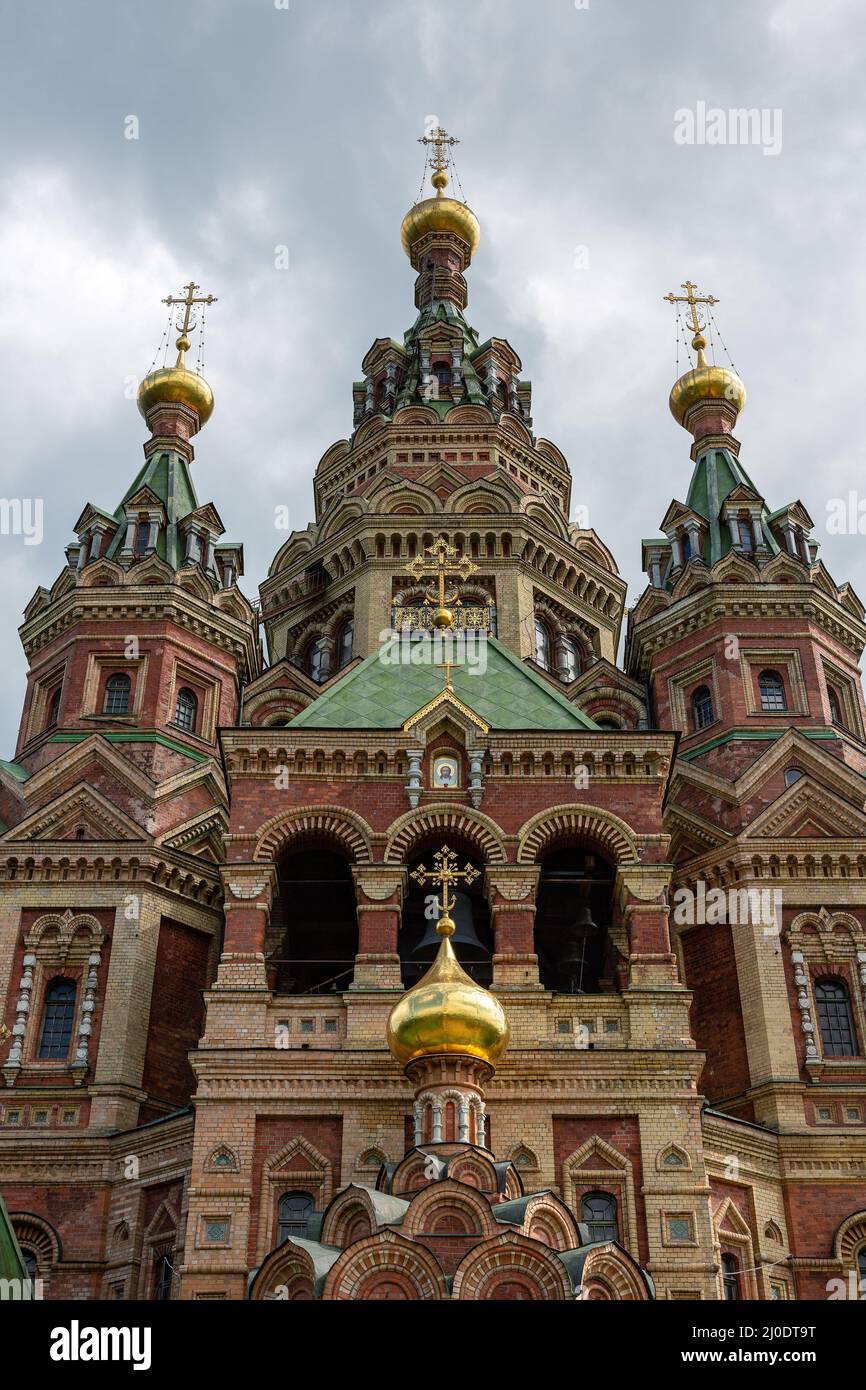 La Cathédrale Pierre-et-Paul à Saint-Pétersbourg. Banque D'Images