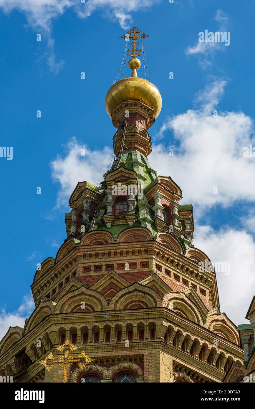 La Cathédrale Pierre-et-Paul à Saint-Pétersbourg. Banque D'Images