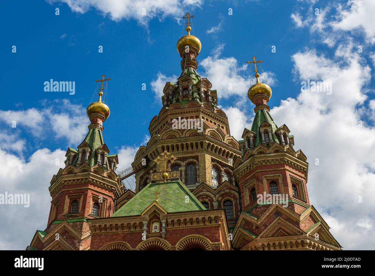 La Cathédrale Pierre-et-Paul à Saint-Pétersbourg. Banque D'Images