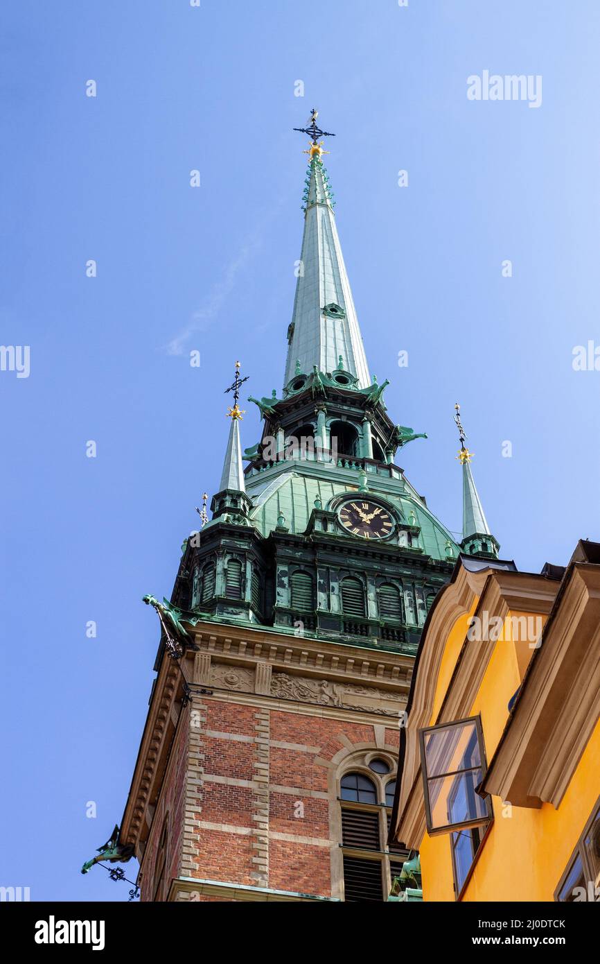La capitale suédoise, Stockholm. Banque D'Images