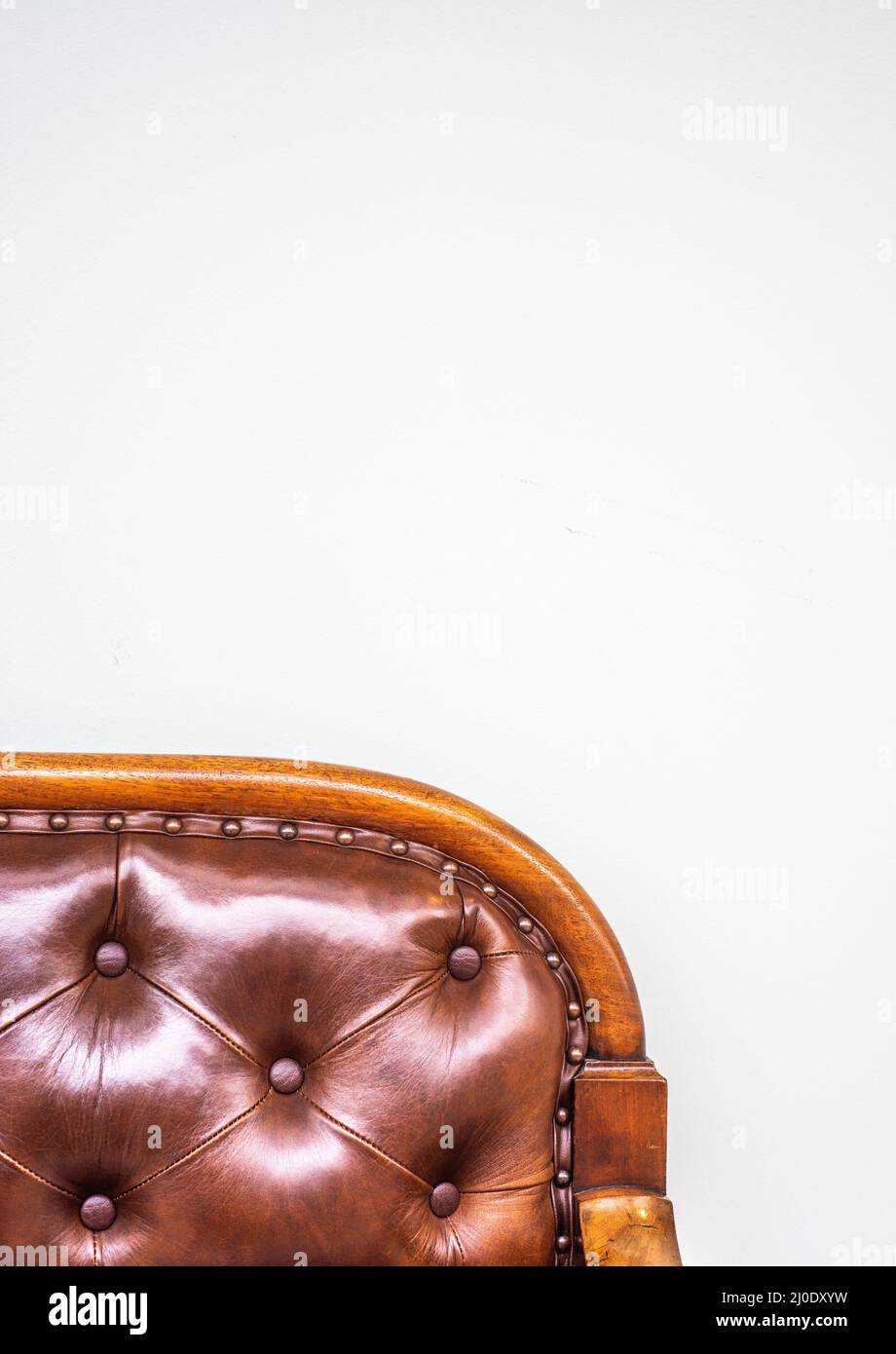 Mobilier ancien avec espace de copie Banque D'Images