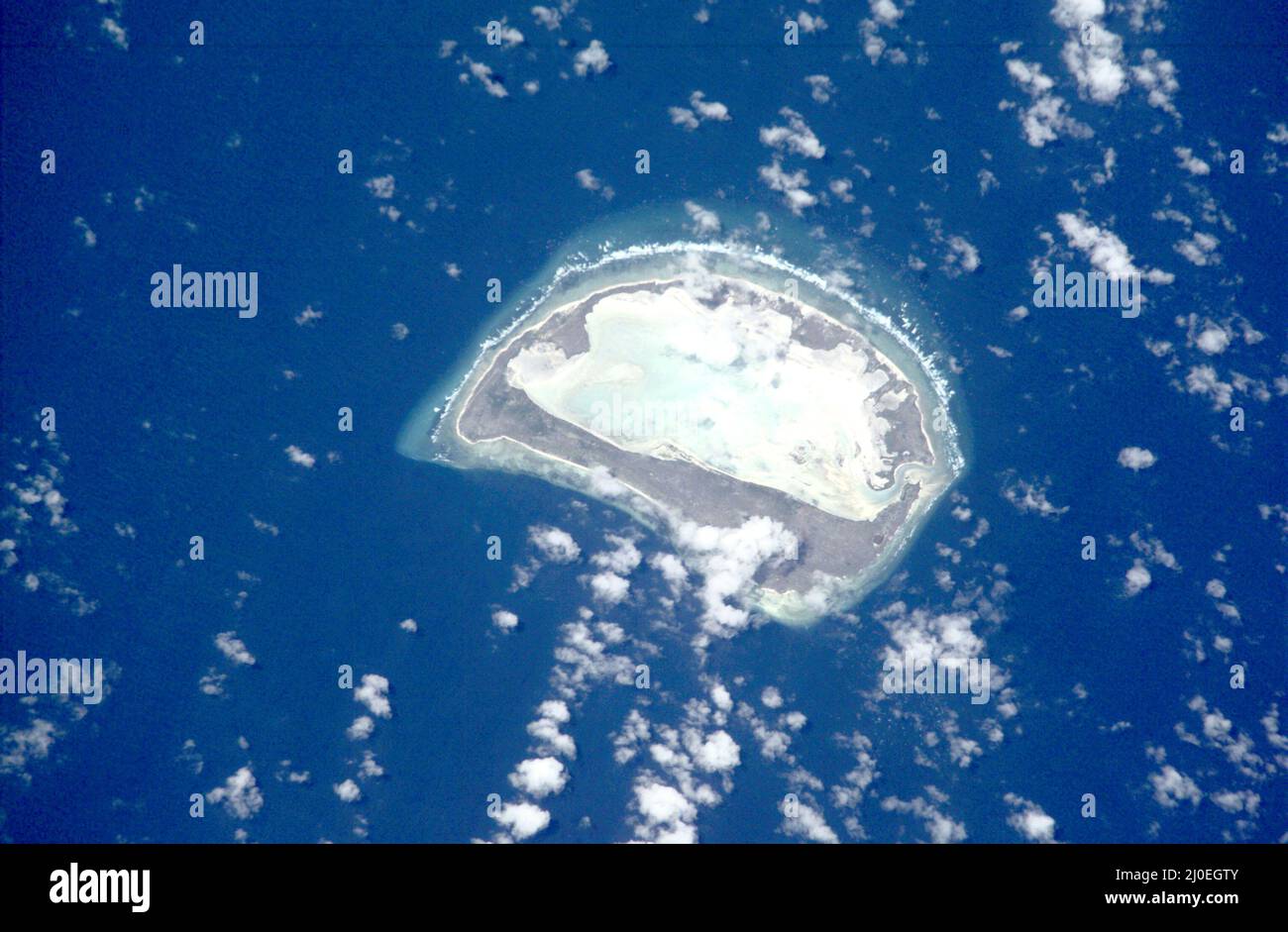 Île d'Astove, atoll d'Astove, Seychelles Banque D'Images