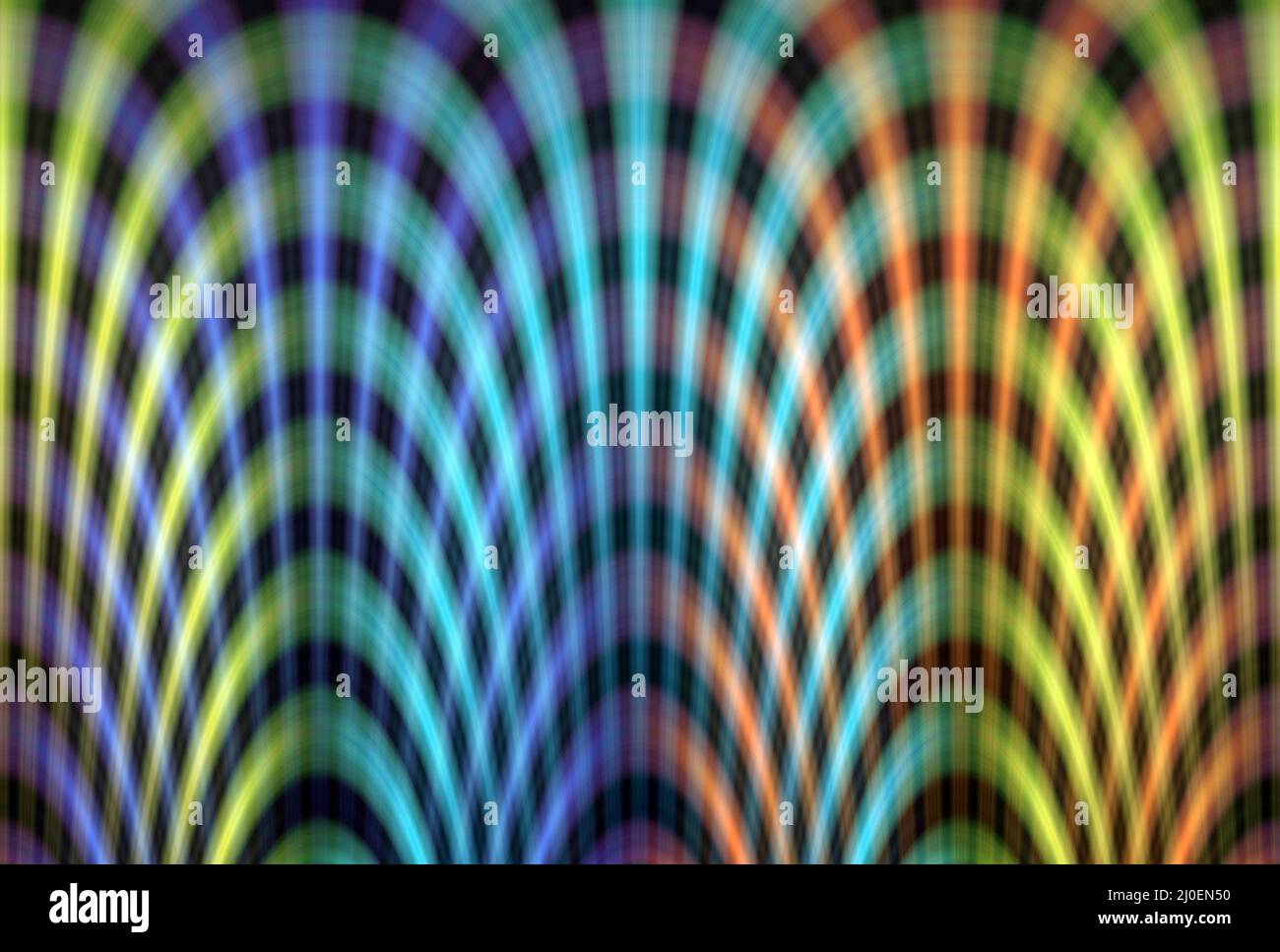 Motif de sentiers lumineux coloré Banque D'Images