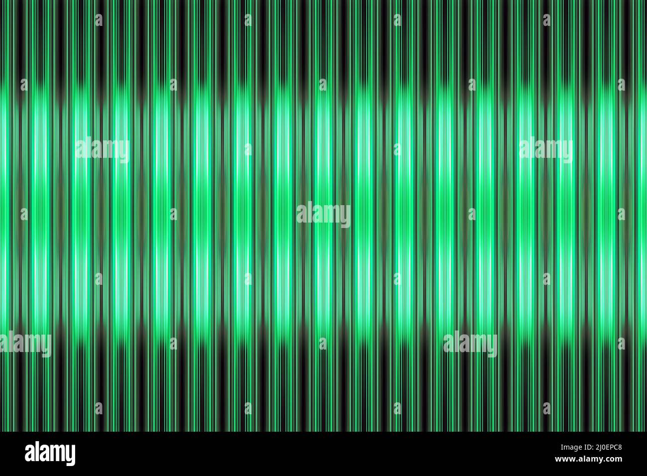 Fond rayé vert Banque D'Images