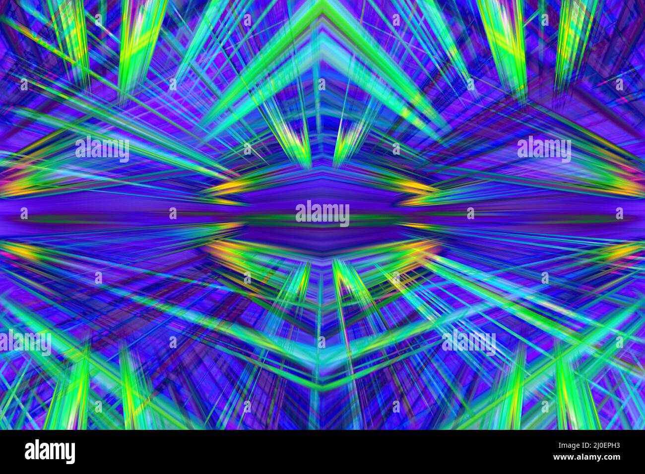 Les faisceaux lumineux colorés background Banque D'Images