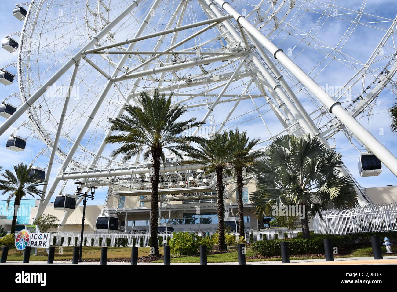 The Wheel at ICON Park à Orlando, Floride Banque D'Images