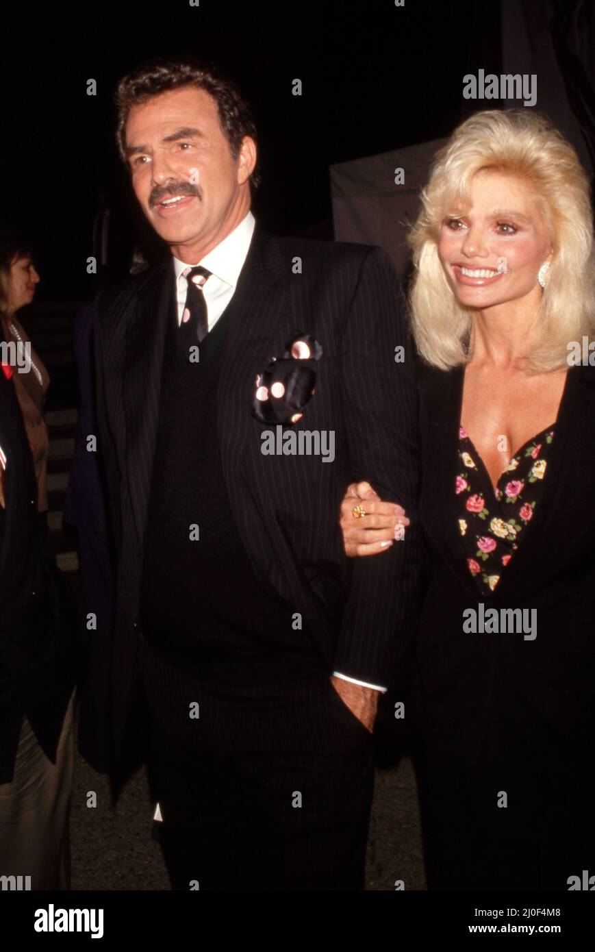 Burt Reynolds et Loni Anderson Circa des années 80 crédit: Ralph Dominguez/MediaPunch Banque D'Images