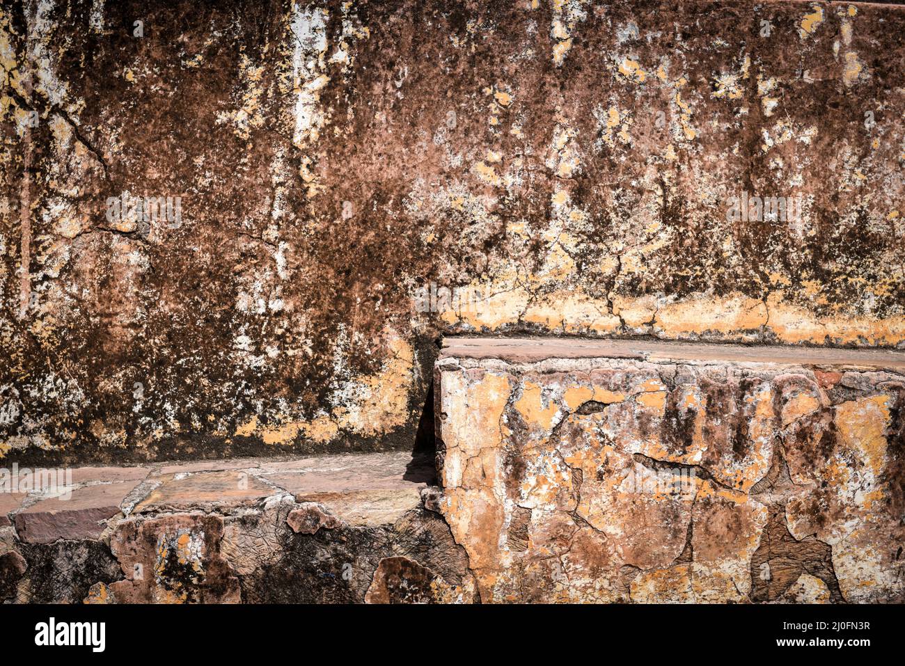 Textures d'arrière-plan de surface de mur multicolores grundy Banque D'Images