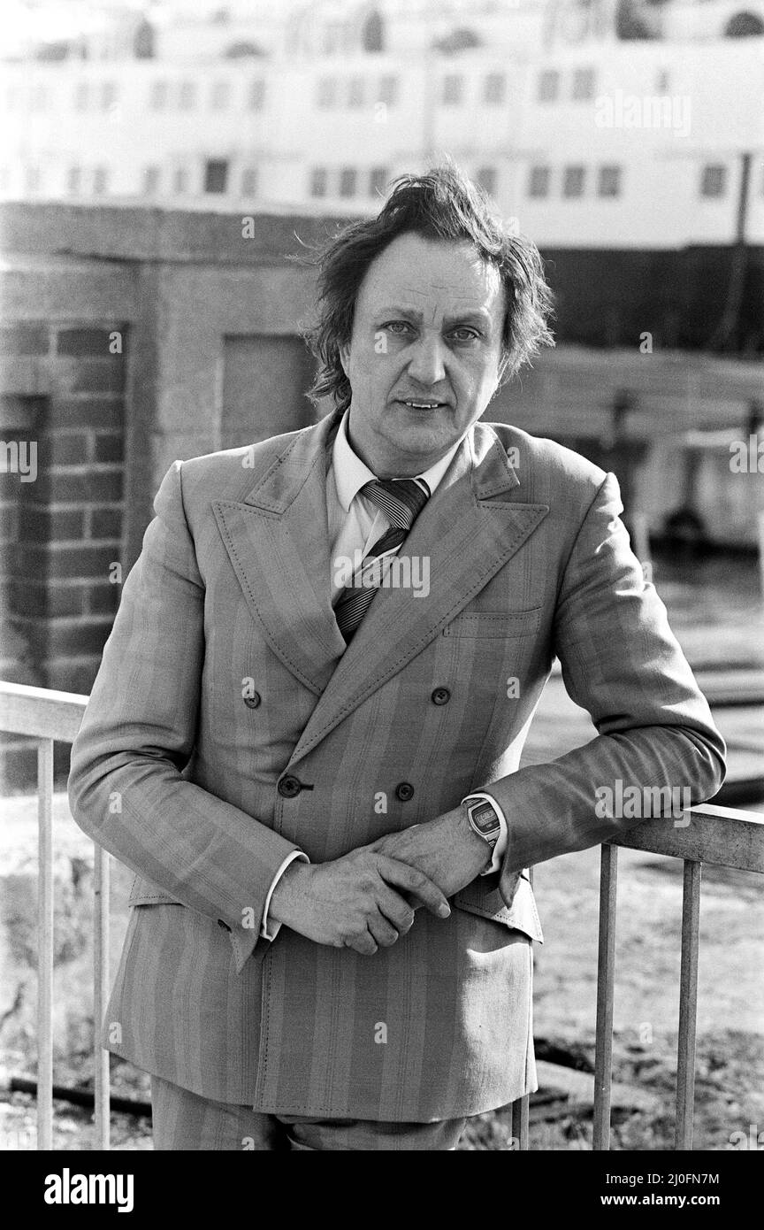 Comédien Ken Dodd à Liverpool. 4th avril 1979. Banque D'Images
