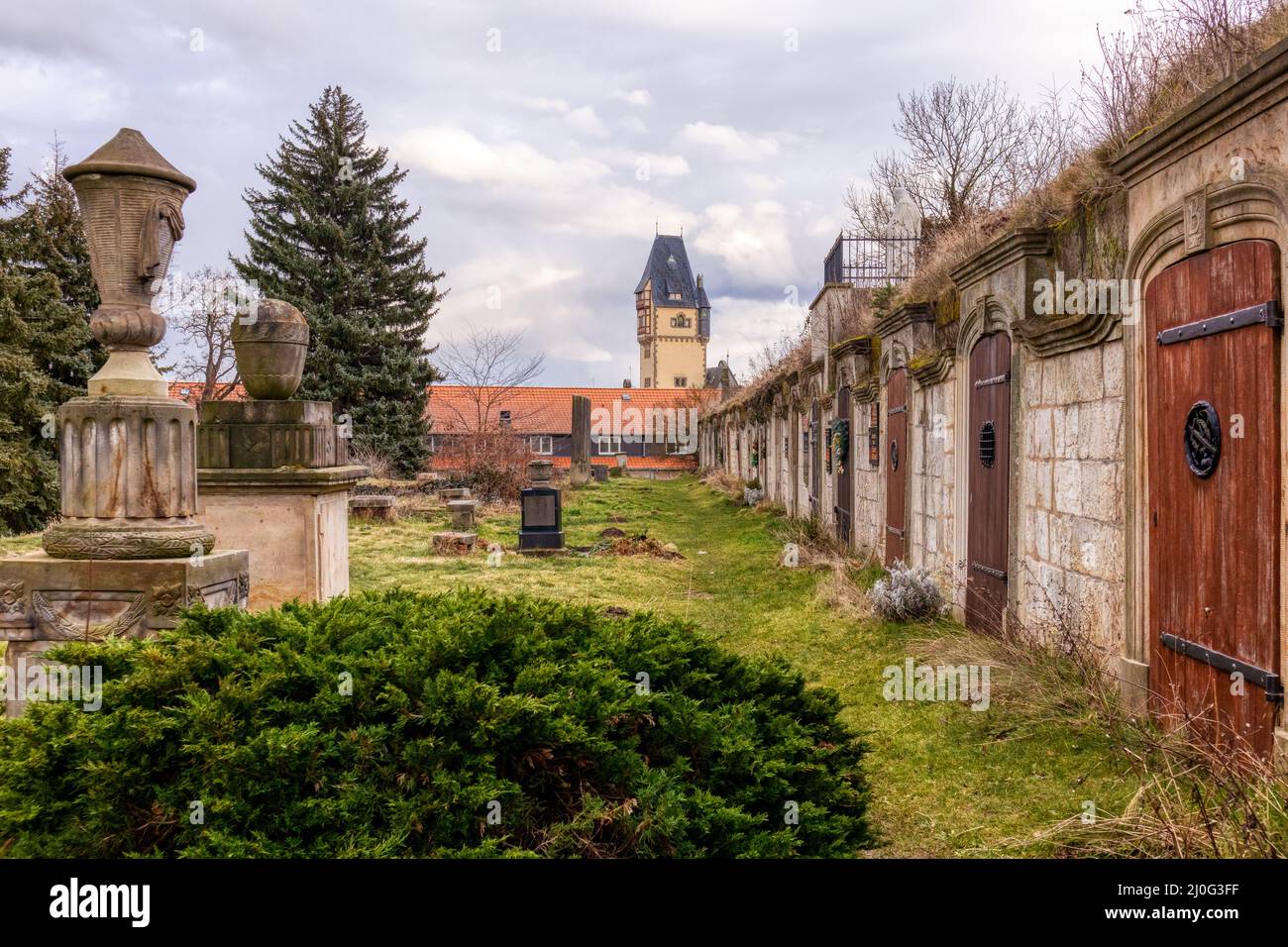 Bilder Impressionen aus der Weltkulturerbestadt Quedlinburg im Harz Banque D'Images