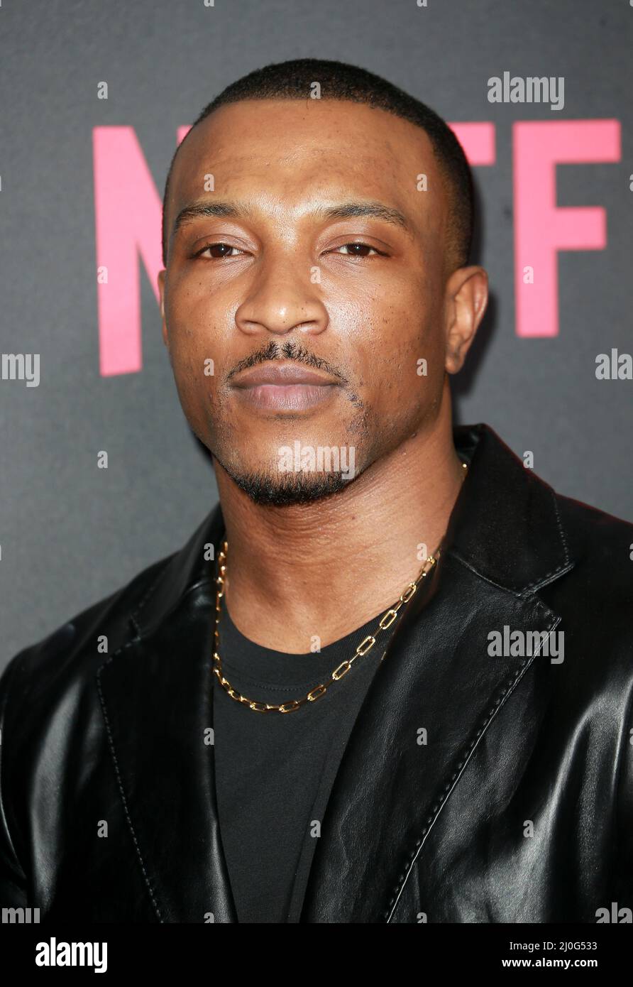 Ashley Walters participe à la première mondiale « Top Boy 2 » à Hackney Picturehouse le 11 mars 2022 à Londres, en Angleterre. Banque D'Images