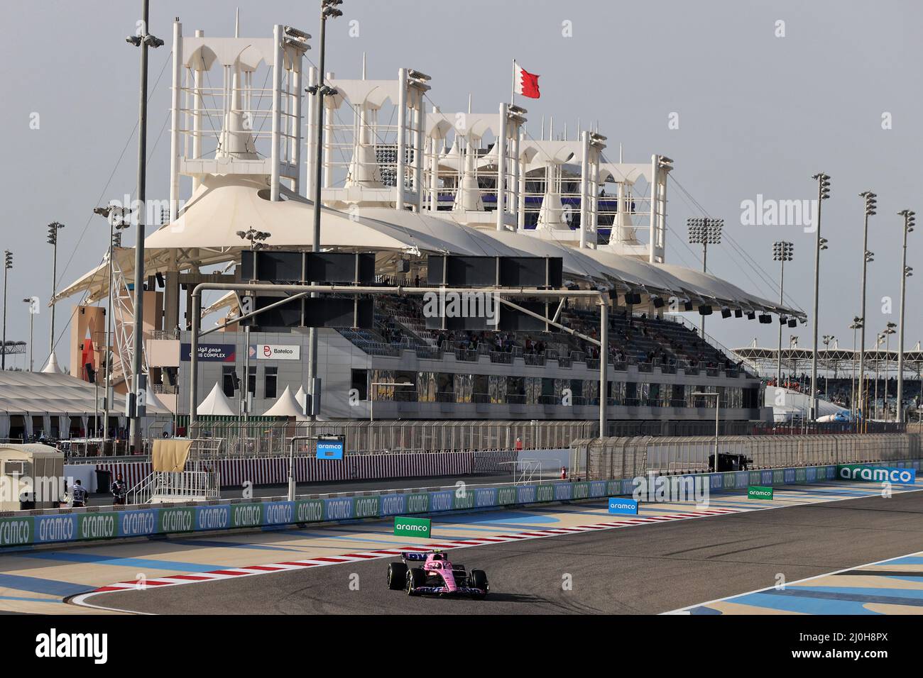 Esteban Ocon (FRA) Alpine F1 équipe A522. Grand Prix de Bahreïn, samedi 19th mars 2022. Sakhir, Bahreïn. Banque D'Images