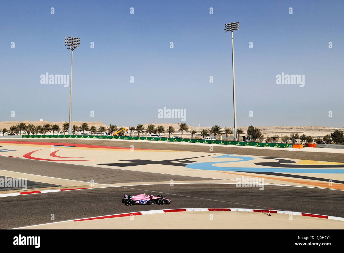 Esteban Ocon (FRA) Alpine F1 équipe A522. Grand Prix de Bahreïn, samedi 19th mars 2022. Sakhir, Bahreïn. Banque D'Images