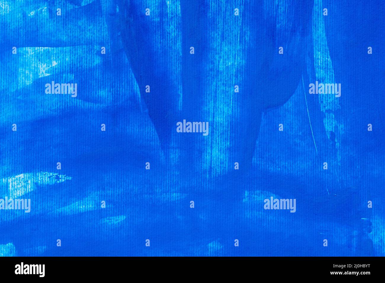 gros plan peint en bleu sur la texture d'arrière-plan du papier Banque D'Images